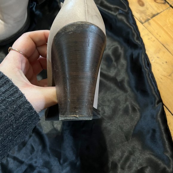 Acne Star Heeled Leather Booties - Picture 2 of 15